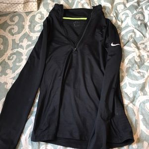 Nike dri-fit pull over-size large, snug fit